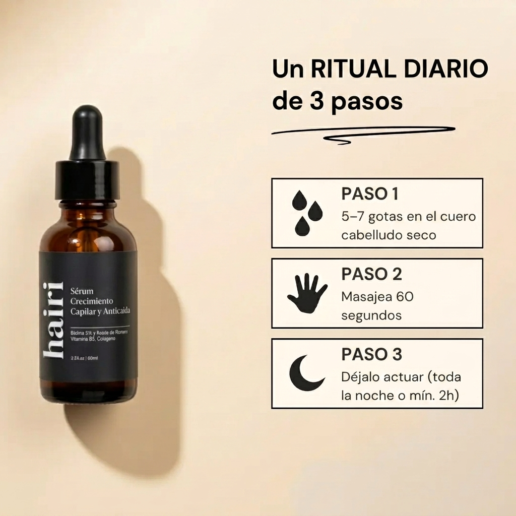 Sérum Anticaída y Crecimiento Capilar