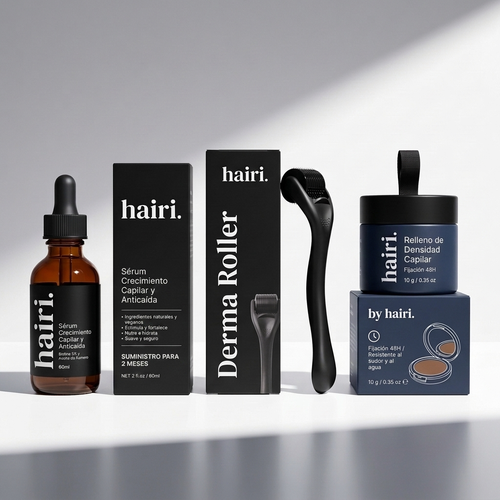 Pack Completo | Relleno Capilar + Sérum + Dermaroller
