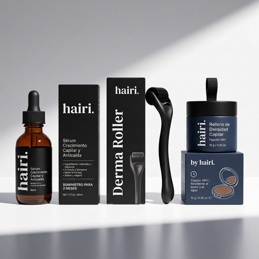 Pack Completo | Relleno Capilar + Sérum + Dermaroller